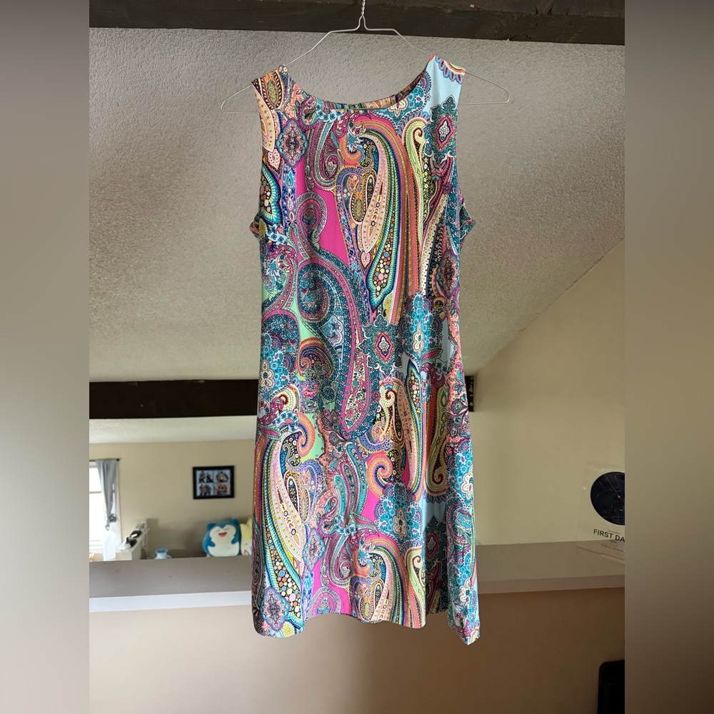 Tommy Hilfiger Multicolor Paisley Dress